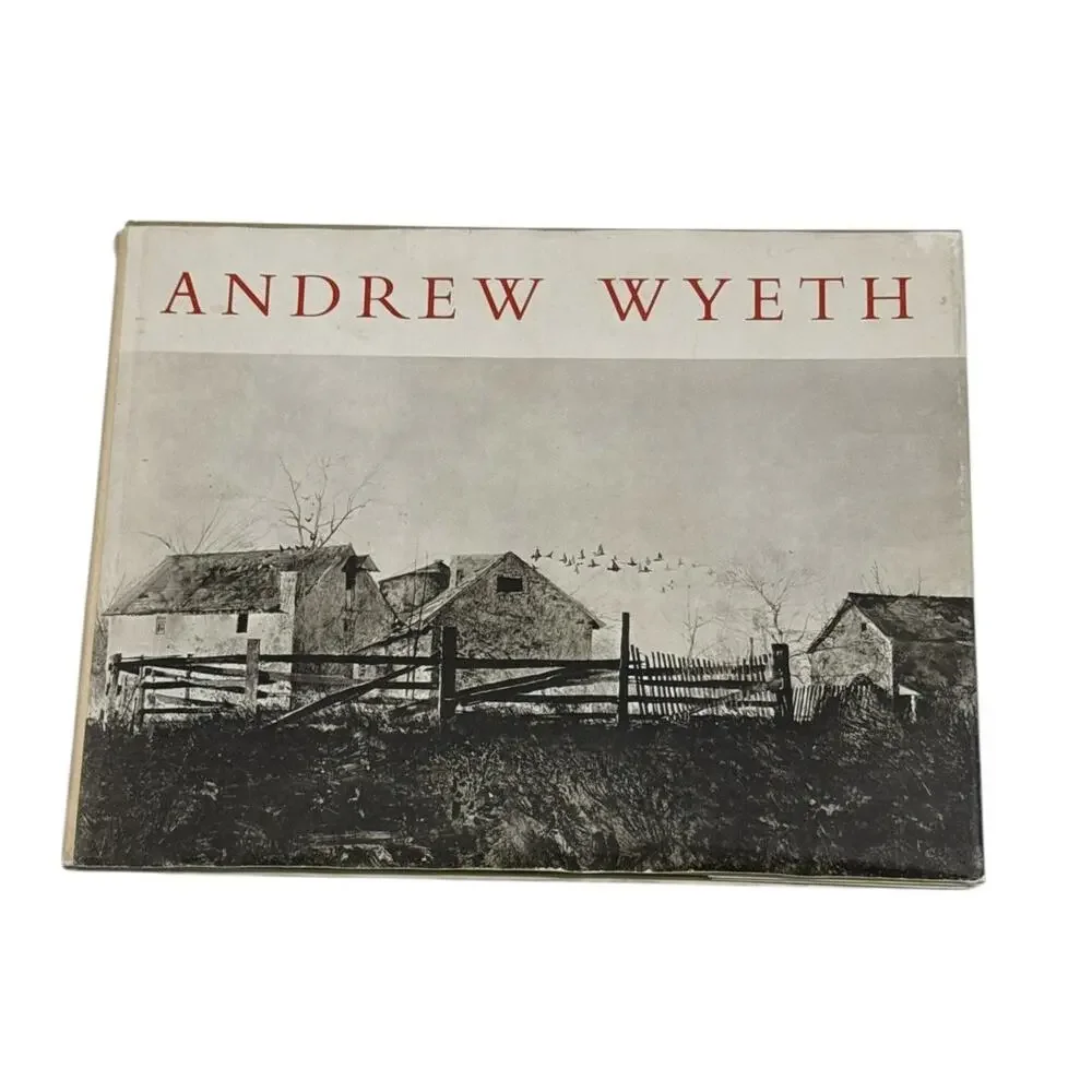 Vintage 1963 Andrew Wyeth Dry Brush and Pencil Drawings Book